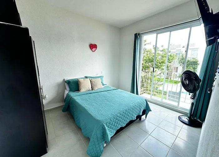 Ya Ab Kuxtal With Big Pool-grill-balcony-garden Apartamento Playa del Carmen