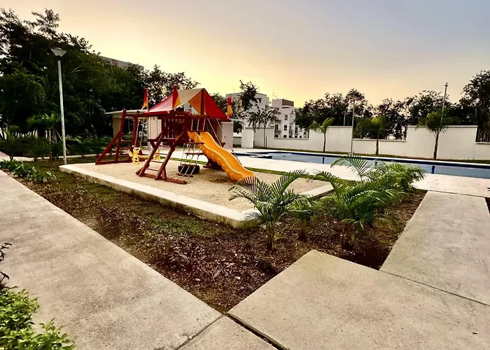 Ya Ab Kuxtal With Big Pool-grill-balcony-garden