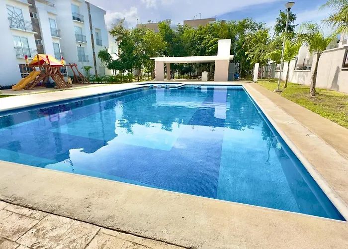 Ya Ab Kuxtal With Big Pool-grill-balcony-garden *